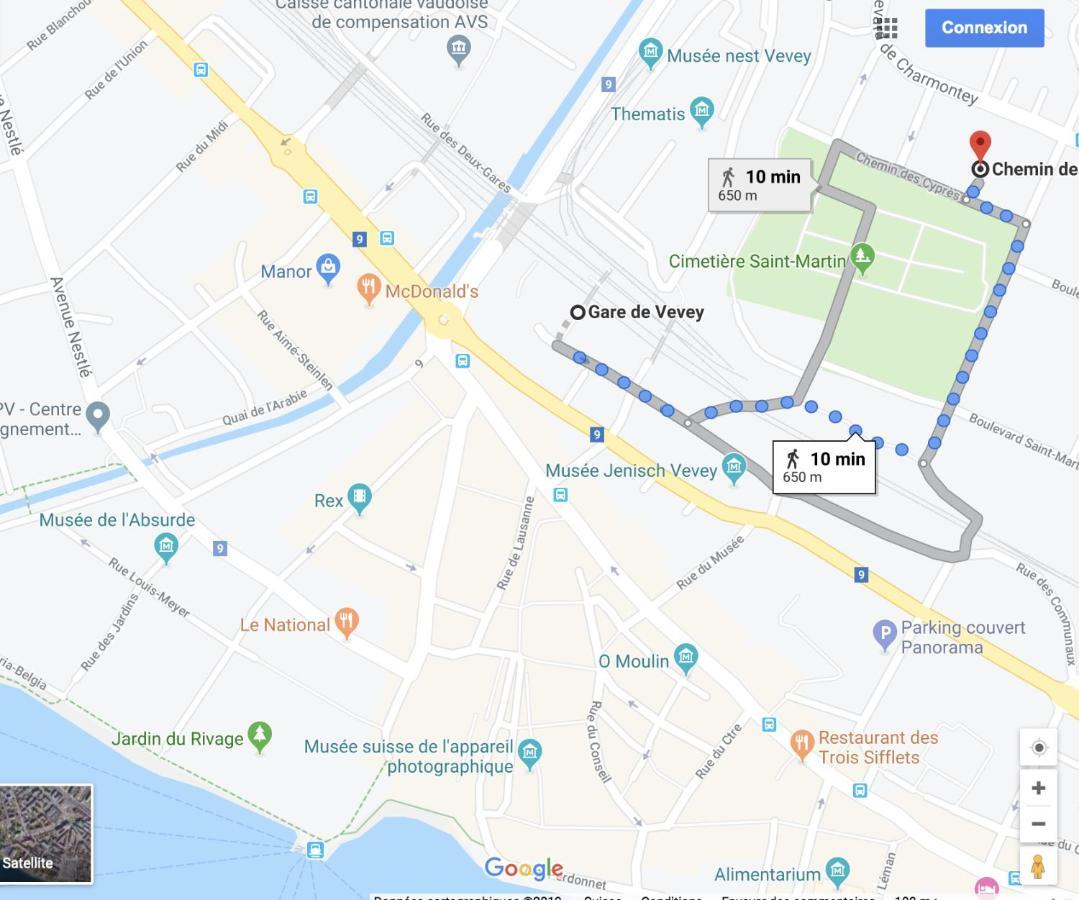 Les Cypres Apartment Vevey Ngoại thất bức ảnh